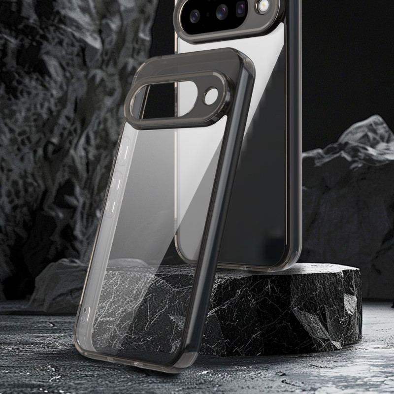 Coque Google Pixel 10 Transparente Rebord Métal