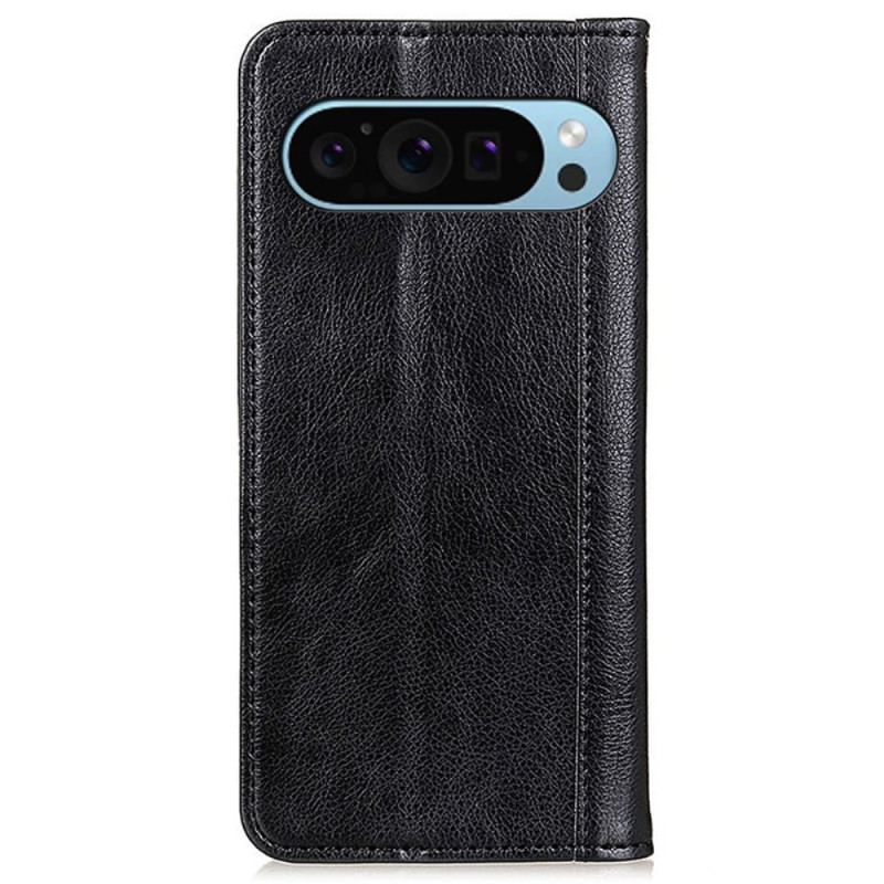 Flip Cover Google Pixel 10 / 10 Pro / 9 / 9 Pro Cuir Fendu