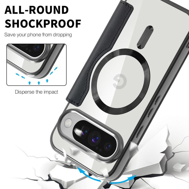 Flip Cover Google Pixel 10 / 10 Pro Compatible MagSafe avec Blocage RFID