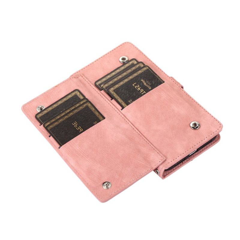 Housse Google Pixel 10 / 10 Pro / 9 / Pro Portefeuille Effet Daim