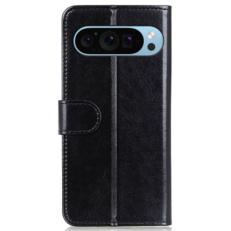 Housse Google Pixel 10 / 10 Pro / 9 / 9 Pro Simili Cuir Verni
