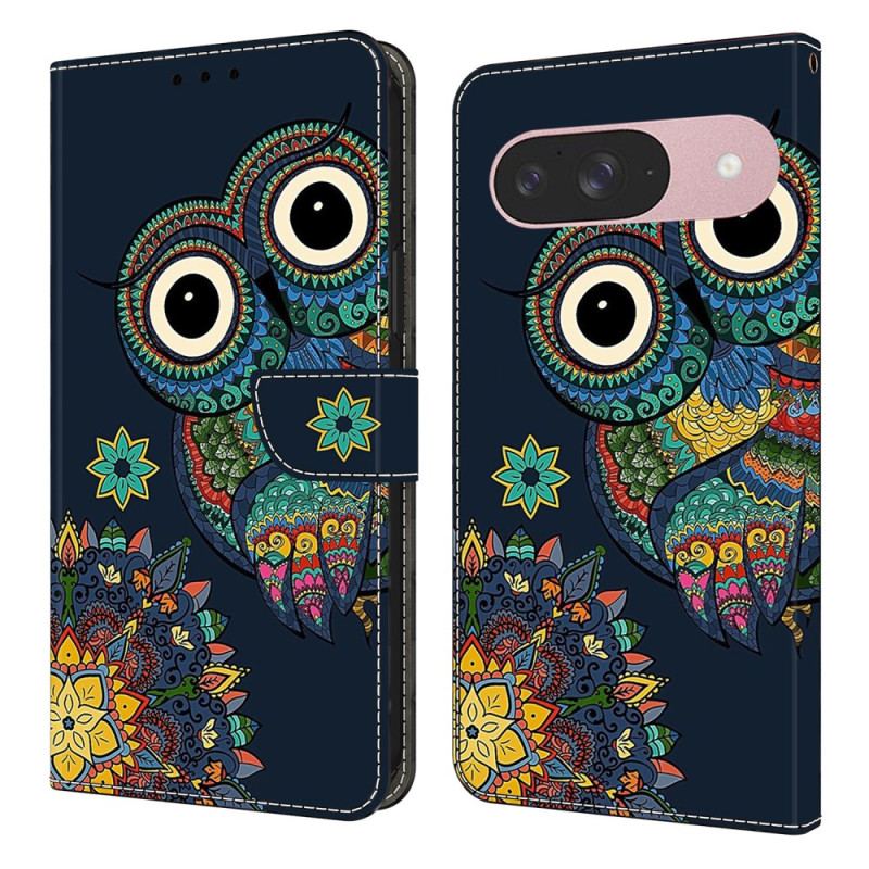 Housse Google Pixel 10 / Pixel 10 Pro Hibou Mandala