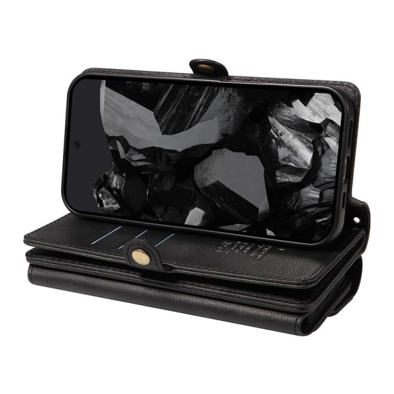 Housse Google Pixel 10 / 10 Pro Portefeuille Bandoulière