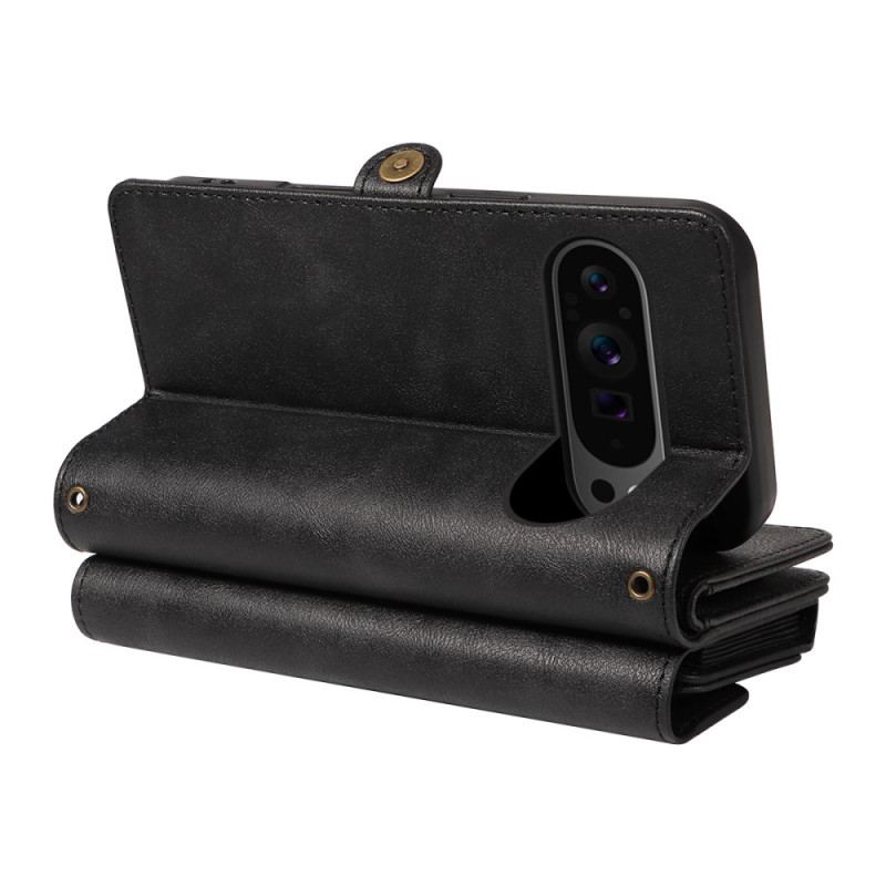 Housse Google Pixel 10 / 10 Pro Portefeuille Bandoulière