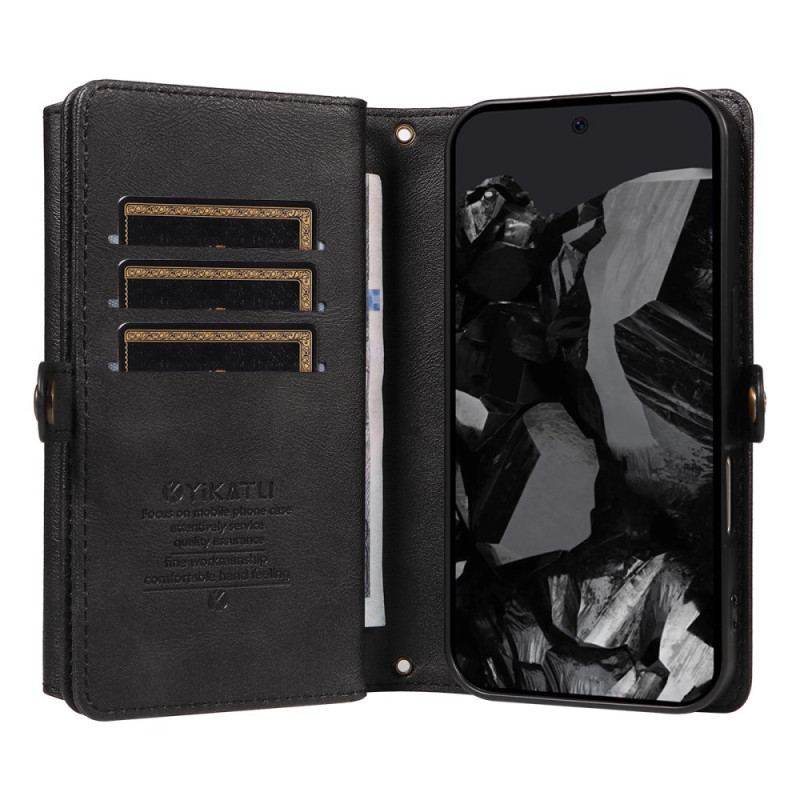 Housse Google Pixel 10 / 10 Pro Portefeuille Bandoulière