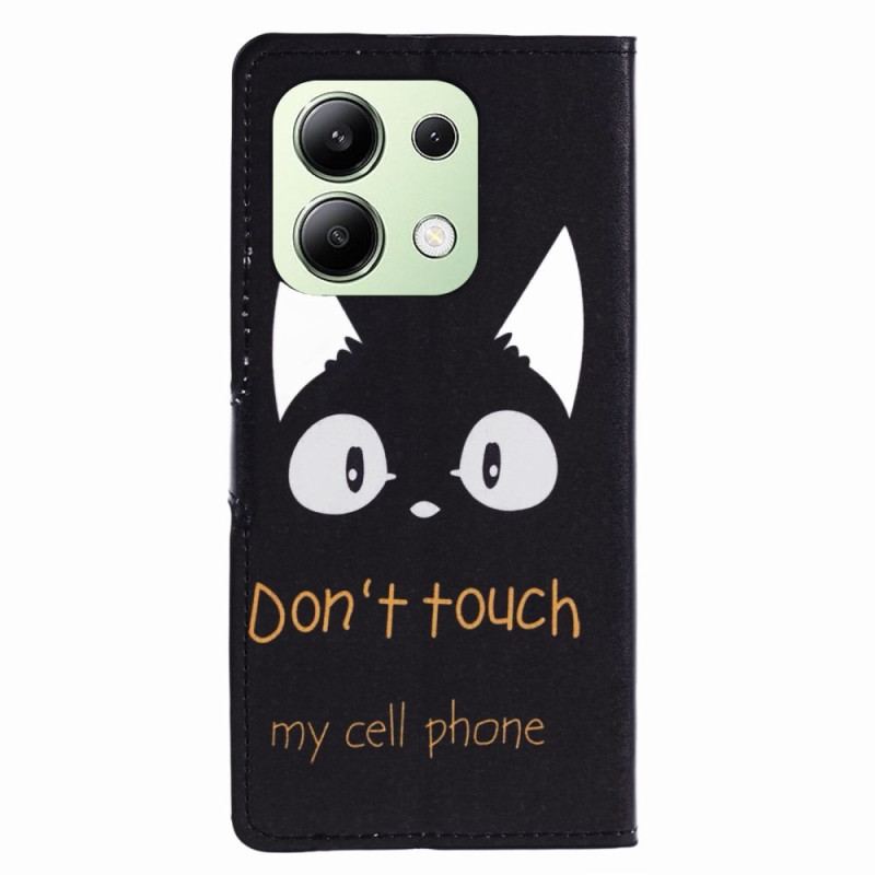 Housse Xiaomi Redmi Note 13 4G Don't Touch My Cell Phone