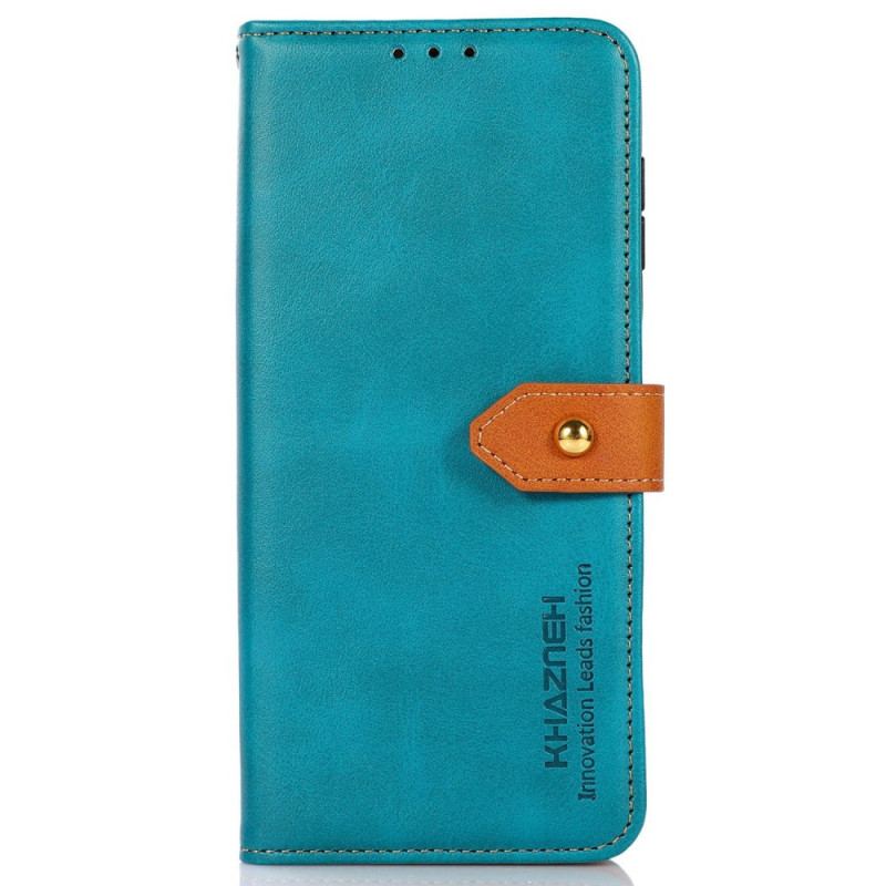Housse Xiaomi Redmi Note 13 4G Fermoir Doré KHAZNEH
