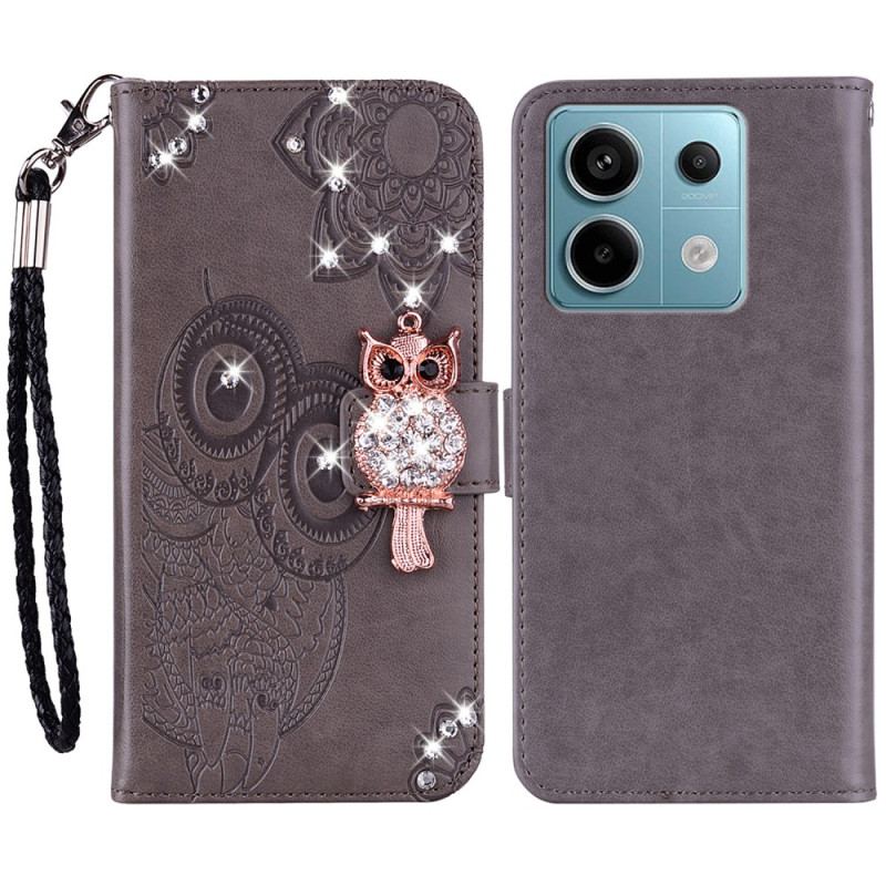 Housse Xiaomi Redmi Note 13 4G Hibou Breloque