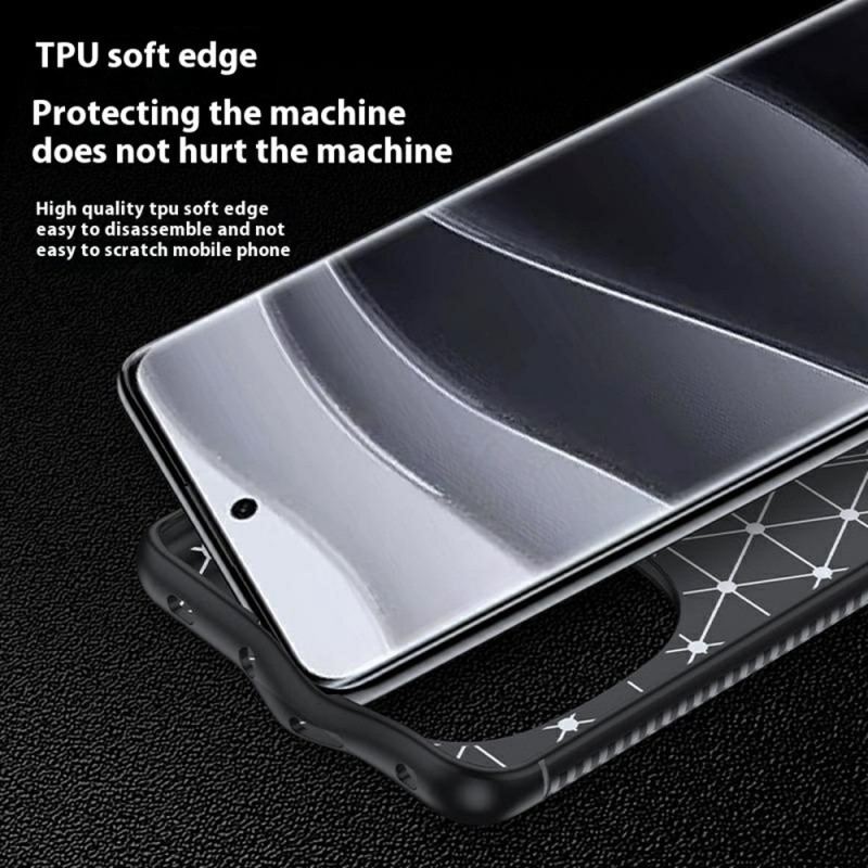 Coque Xiaomi Redmi Note 14 Pro 5G / Poco X7 Fibre Carbone Classique