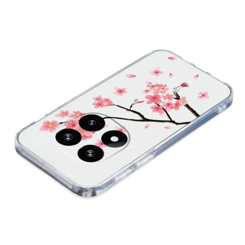 Coque Xiaomi Redmi Note 14 Pro 5G / Poco X7 Fleurs de Prunier
