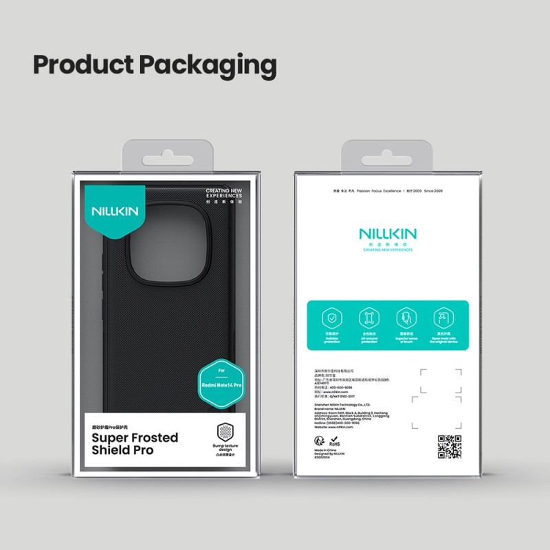 Coque Xiaomi Redmi Note 14 Pro 5G / Poco X7 Frosted Shield Pro NILLKIN