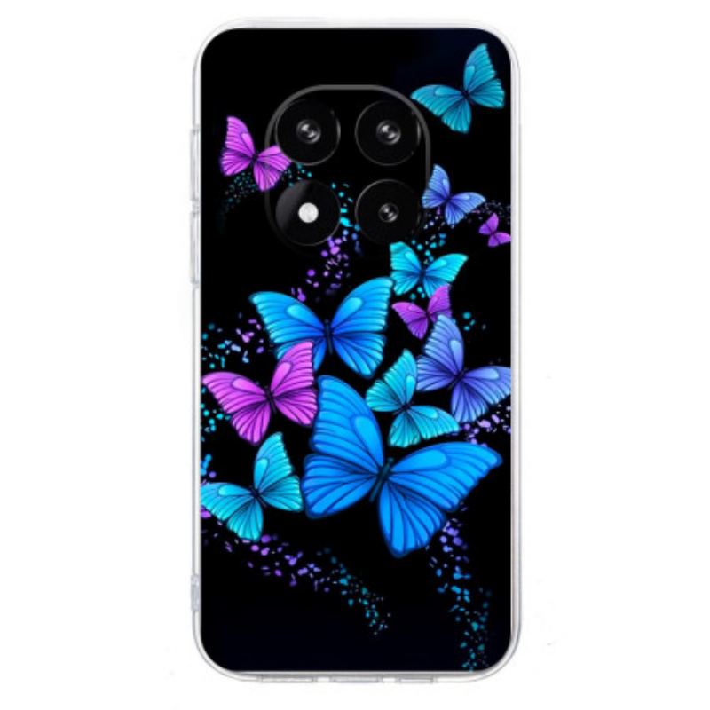Coque Xiaomi Redmi Note 14 Pro 5G / Poco X7 Papillons Colorés