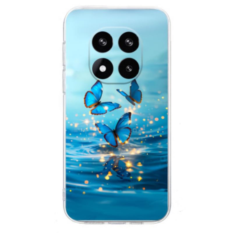 Coque Xiaomi Redmi Note 14 Pro 5G / Poco X7 Papillons sur l'Eau
