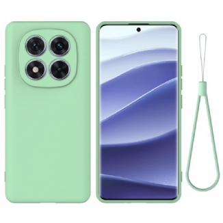 Coque Xiaomi Redmi Note 14 Pro 5G / Poco X7 Silicone Liquide à Lanière