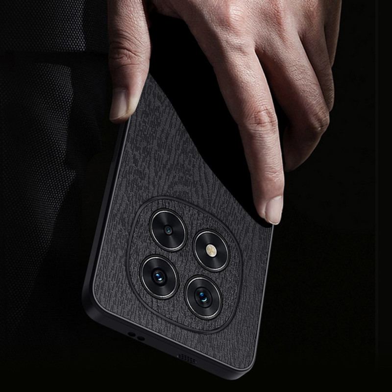 Coque Xiaomi Redmi Note 14 Pro 5G / Poco X7 Simili Cuir Textiuré