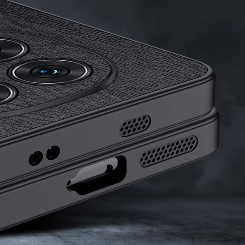 Coque Xiaomi Redmi Note 14 Pro 5G / Poco X7 Simili Cuir Textiuré