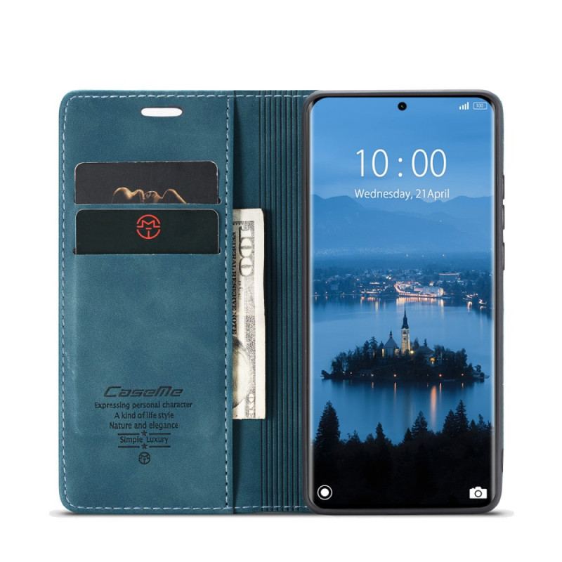 Flip Cover Xiaomi Redmi Note 14 Pro 5G / Poco X7 Effet Daim CASEME