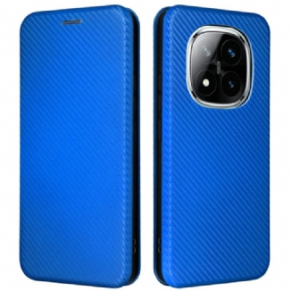 Flip Cover Xiaomi Redmi Note 14 Pro 5G / Poco X7 Fibre Carbone