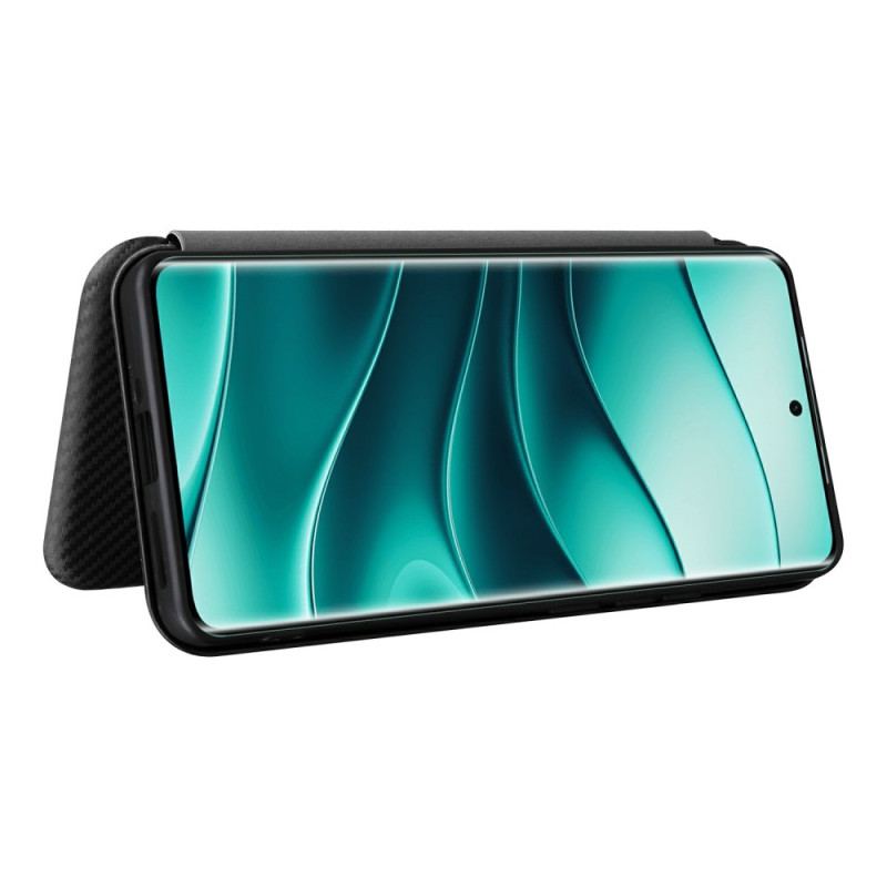 Flip Cover Xiaomi Redmi Note 14 Pro 5G / Poco X7 Fibre Carbone