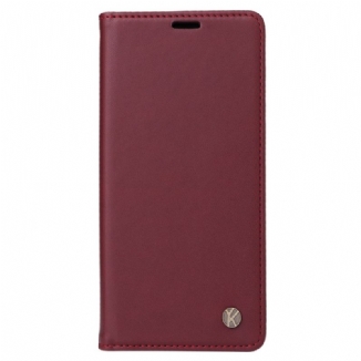 Flip Cover Xiaomi Redmi Note 14 Pro Plus 5G / 14 Pro 5G / Poco X7 Simili Cuir YIKATU