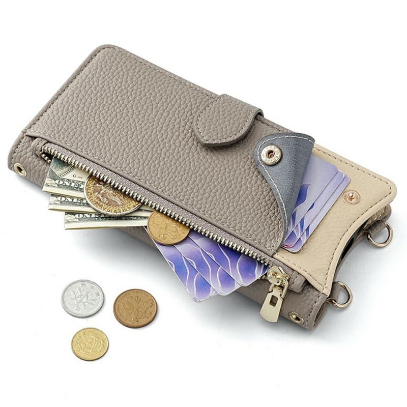 Housse Xiaomi Redmi Note 14 Pro 5G / Poco X7 Portefeuille avec Chaîne