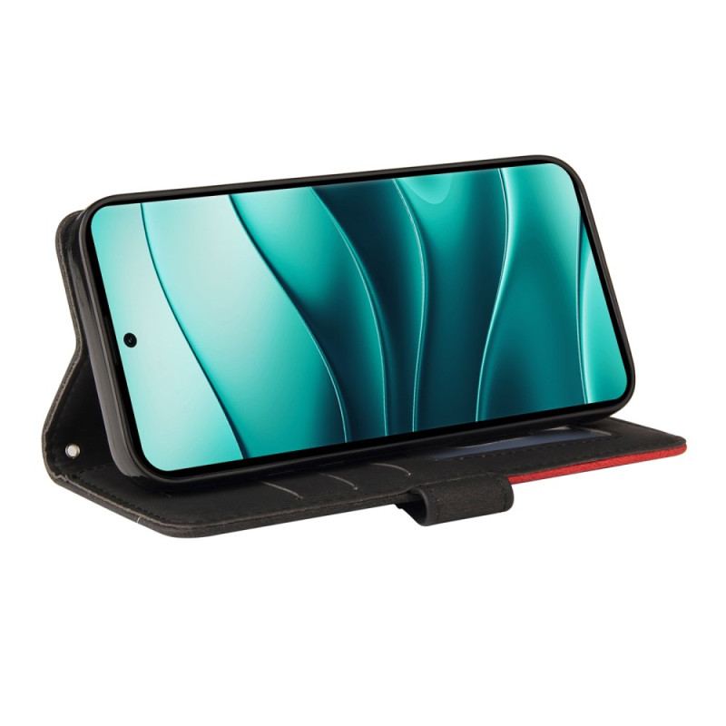 Housse Xiaomi Redmi Note 14 Pro Plus 5G / 14 Pro 5G / Poco X7 Bicolore Lignes Ondulées