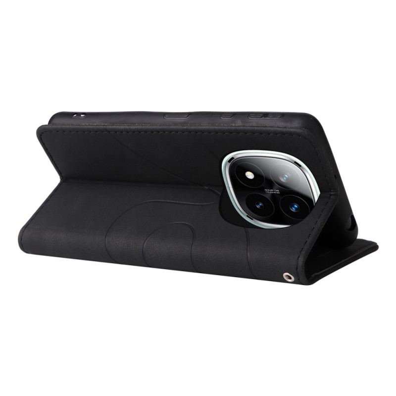 Housse Xiaomi Redmi Note 14 Pro Plus 5G / 14 Pro 5G / Poco X7 Bicolore Lignes Ondulées