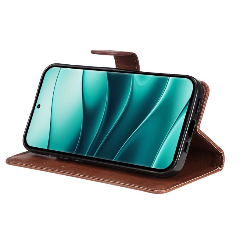 Housse Xiaomi Redmi Note 14 Pro Plus 5G / 14 Pro 5G / Poco X7 Simili Cuir Uni