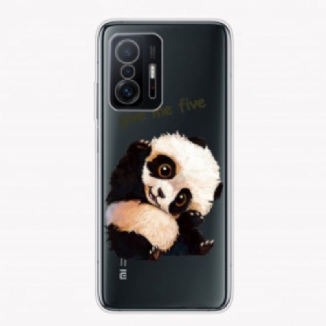 Coque Xaiomi 11T / 11T Pro Transparente Panda Give Me Five