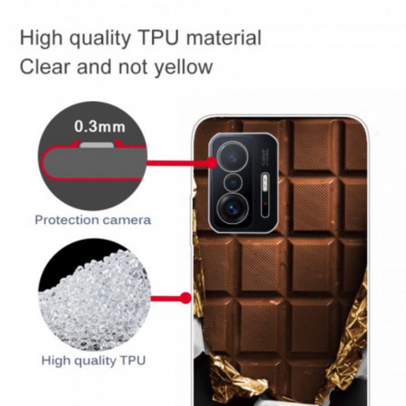 Coque Xiaomi 11T / 11T Pro Flexible Chocolat
