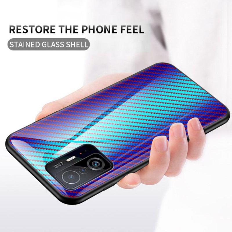 Coque Xiaomi 11T / 11T Pro Verre Trempé Fibre Carbone