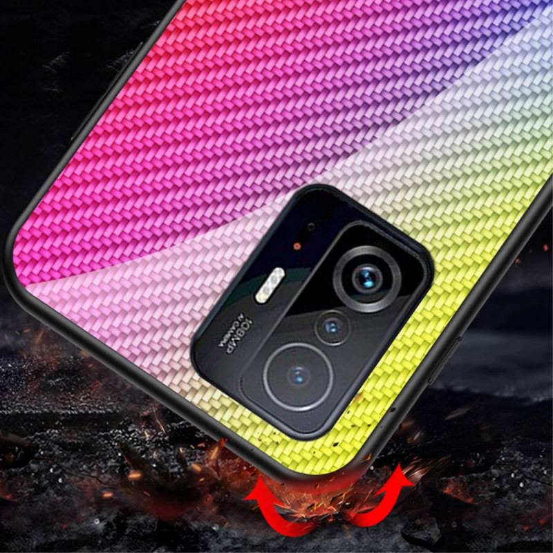 Coque Xiaomi 11T / 11T Pro Verre Trempé Fibre Carbone