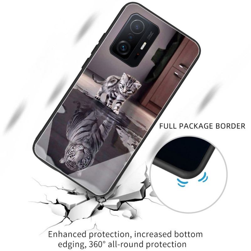 Coque Xiaomi 11T / 11T Pro Verre Trempe Rêve de Chaton