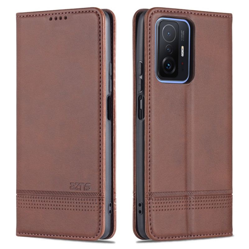 Flip Cover Xiaomi 11T / 11T Pro AZNS Simili Cuir
