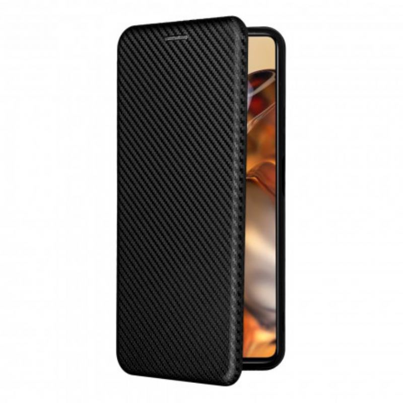 Flip Cover Xiaomi 11T / 11T Pro Fibre Carbone Coloré