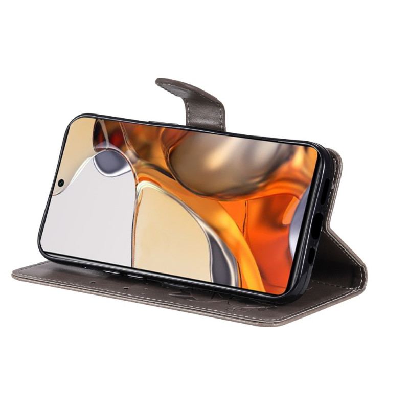 Housse Xiaomi 11T / 11T Pro Chat et Abeille à Lanière