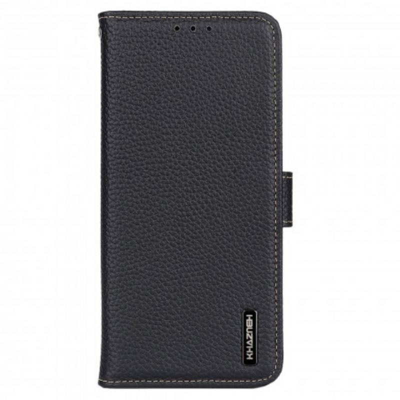 Housse Xiaomi 11T / 11T Pro Cuir Litchi KHAZNEH