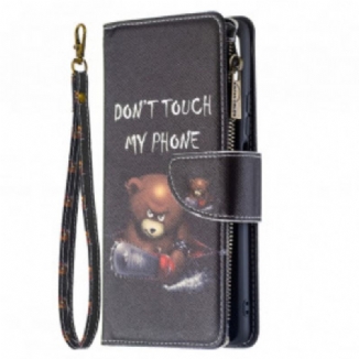 Housse Xiaomi 11T / 11T Pro Poche Zippée Ours