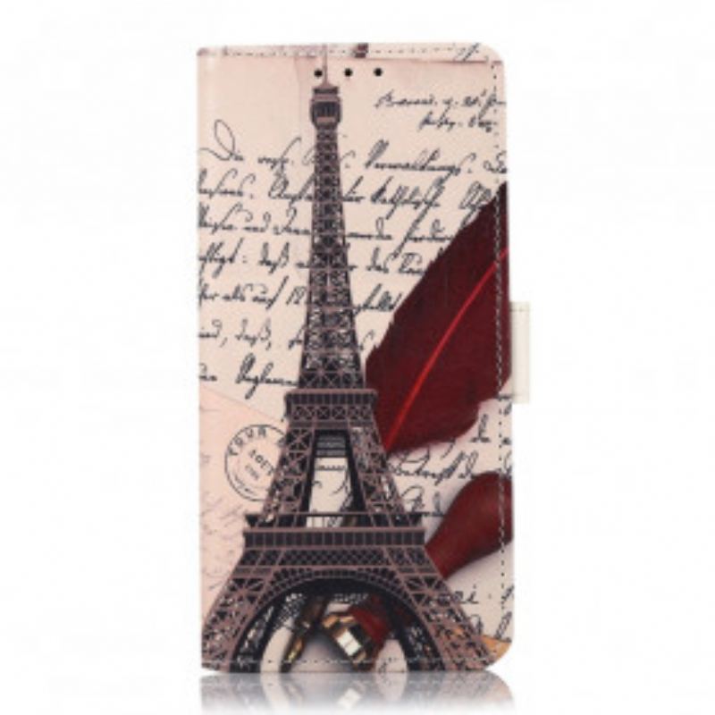 Housse Xiaomi 11T / 11T Pro Tour Eiffel du Poète