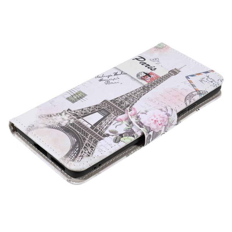Housse Xiaomi 11T / 11T Pro Tour Eiffel Rétro