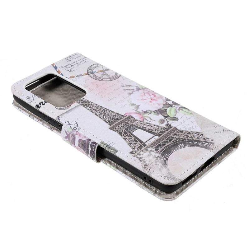 Housse Xiaomi 11T / 11T Pro Tour Eiffel Rétro