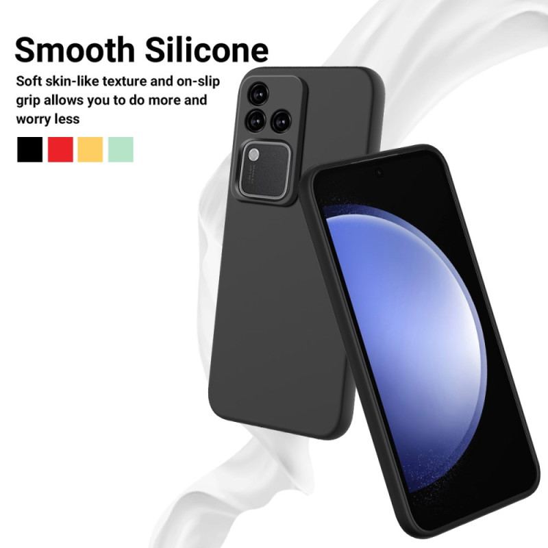 Coque Vivo V30 5G Silicone Liquide à Lanière
