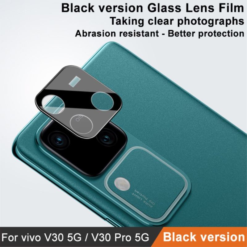 Lentille de Protection en Verre trempé pour Écran Vivo V30 5G (Version Noire)