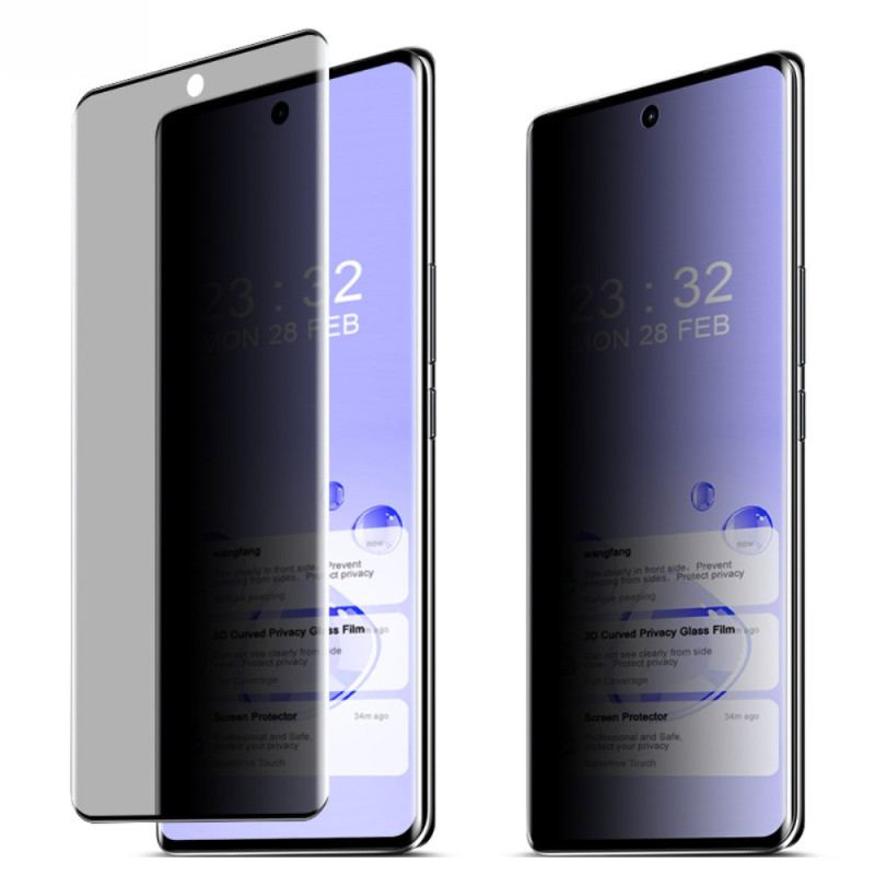 Protection en Verre Trempé Anti-Espion pour Écran Vivo V30 5G