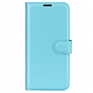 Housse Xiaomi 14 Simili Cuir Litchi Classique