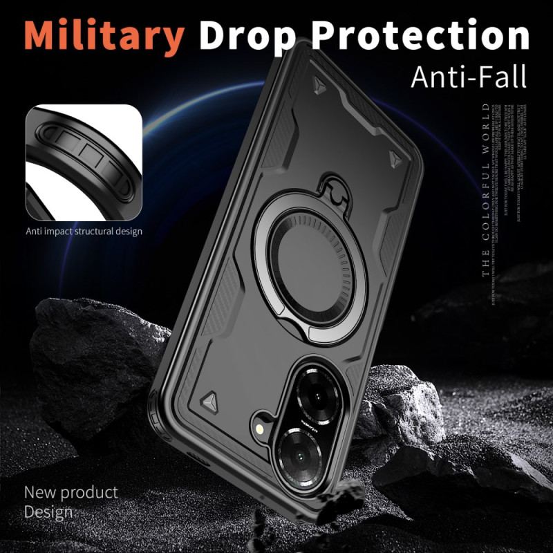 Coque Poco C71 Compatible MagSafe avec Protection Militaire et Support