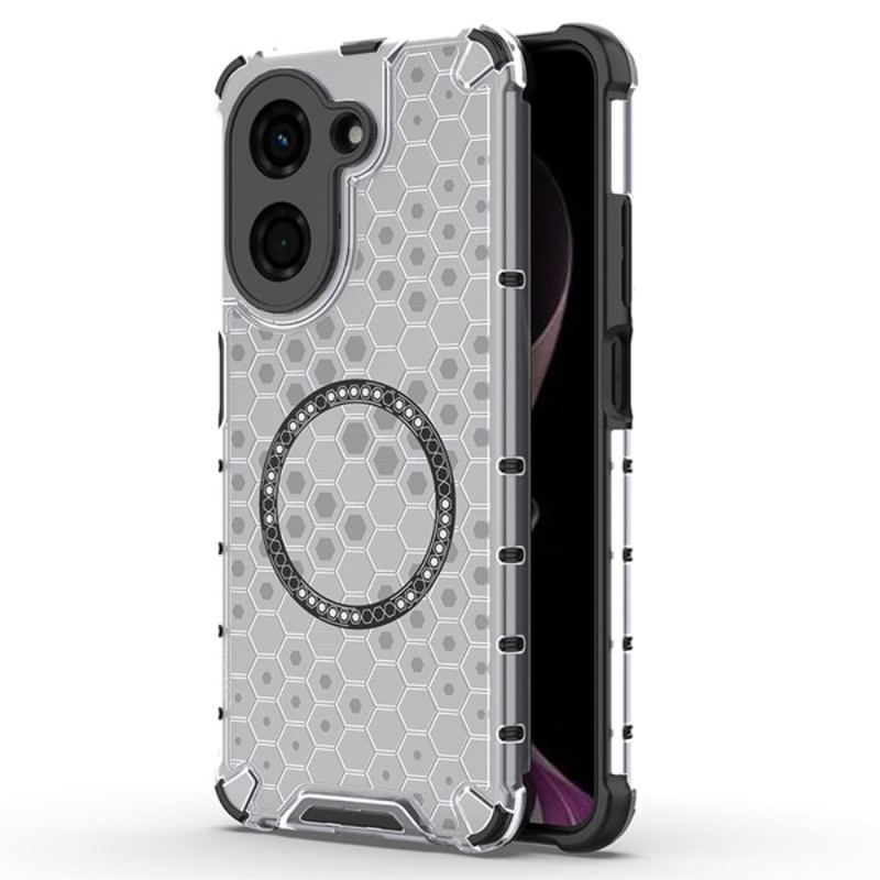 Coque Poco C71 Compatible MagSafe Nid d'Abeille