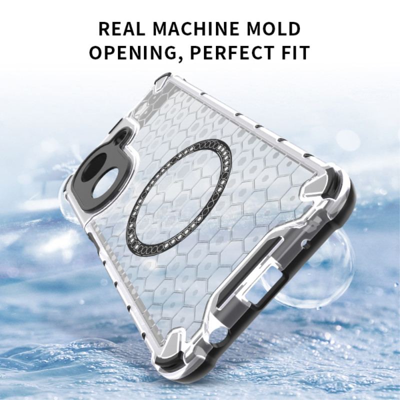 Coque Poco C71 Compatible MagSafe Nid d'Abeille