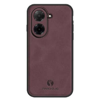 Coque Poco C71 Effet Cuir