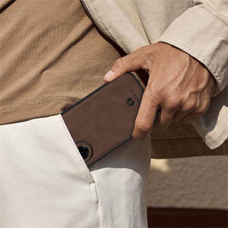 Coque Poco C71 Effet Cuir